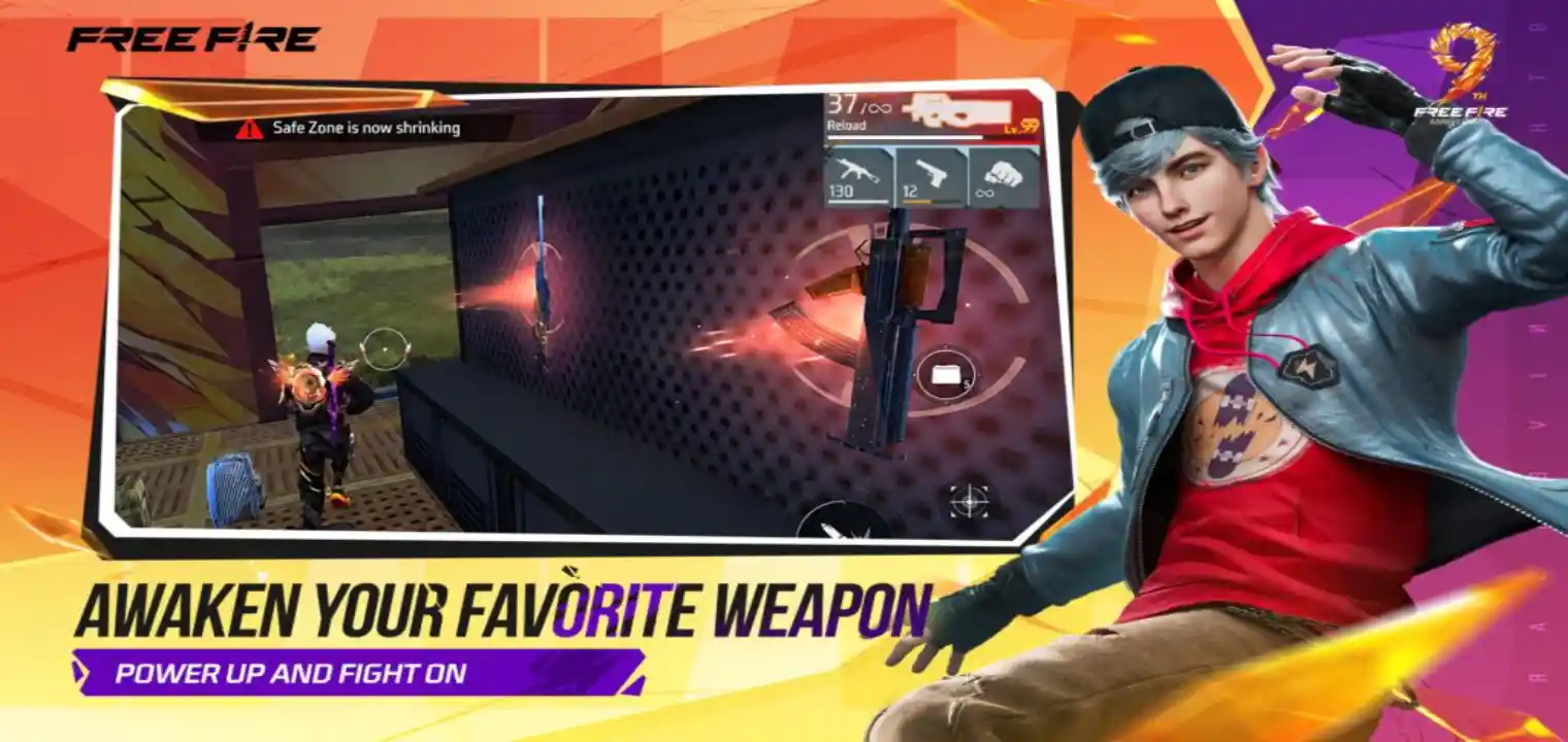 Free Fire 2022 gameplay screenshot